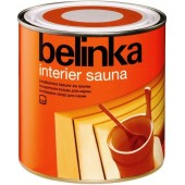 Belinka Interier Sauna (Белинка Интериор Сауна) - водная лазурь для бань и саун