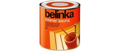 Belinka Interier Sauna (Белинка Интериор Сауна) - водная лазурь для бань и саун